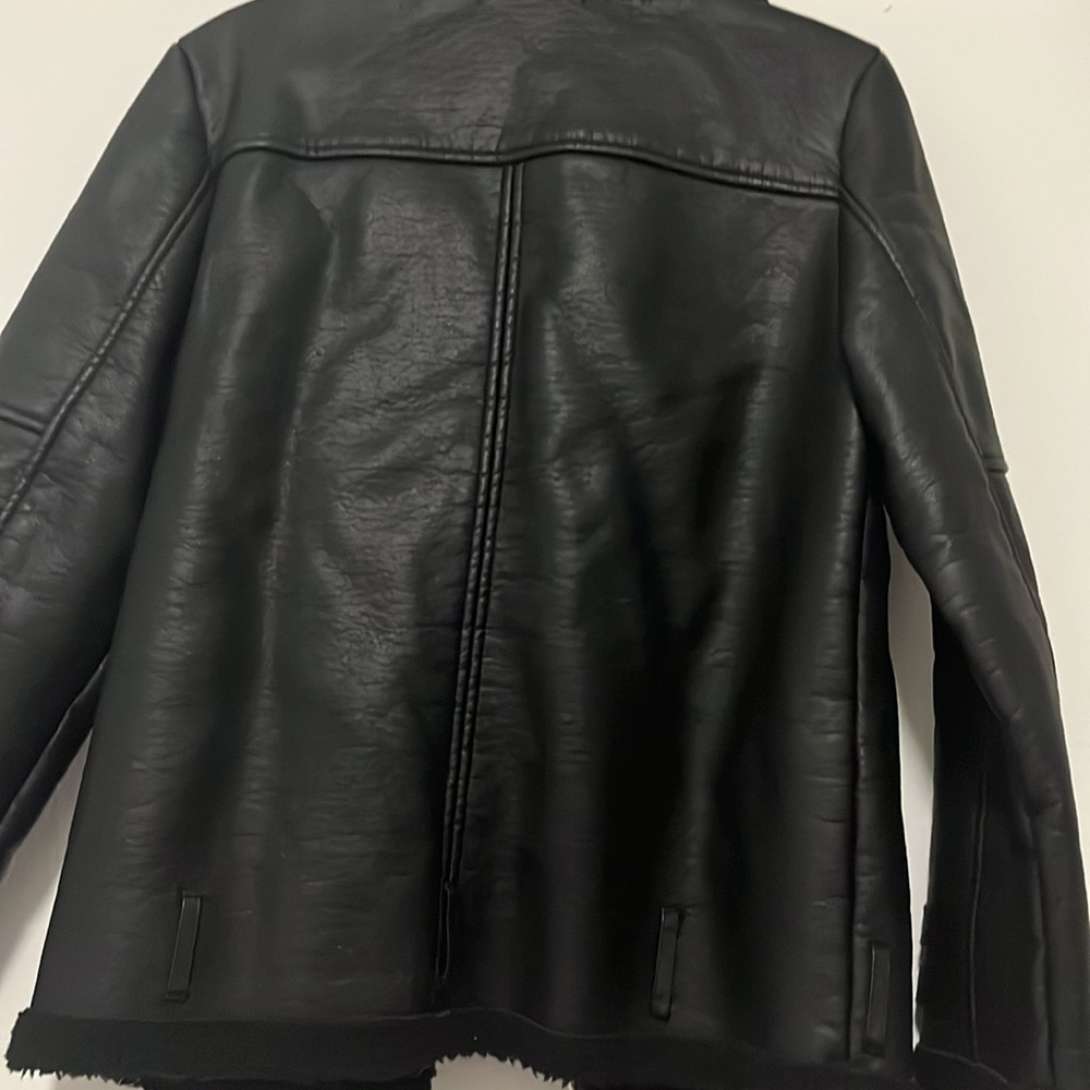 Forever 21 faux leather moto jacket π«π« - Picture 5 of 16